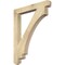 Ekena Millwork Imperial Craftsman Rough Sawn Bracket, Douglas Fir, 4"W x 34"D x 42"H BKT04X34X42IMP04RDF - alternate 1